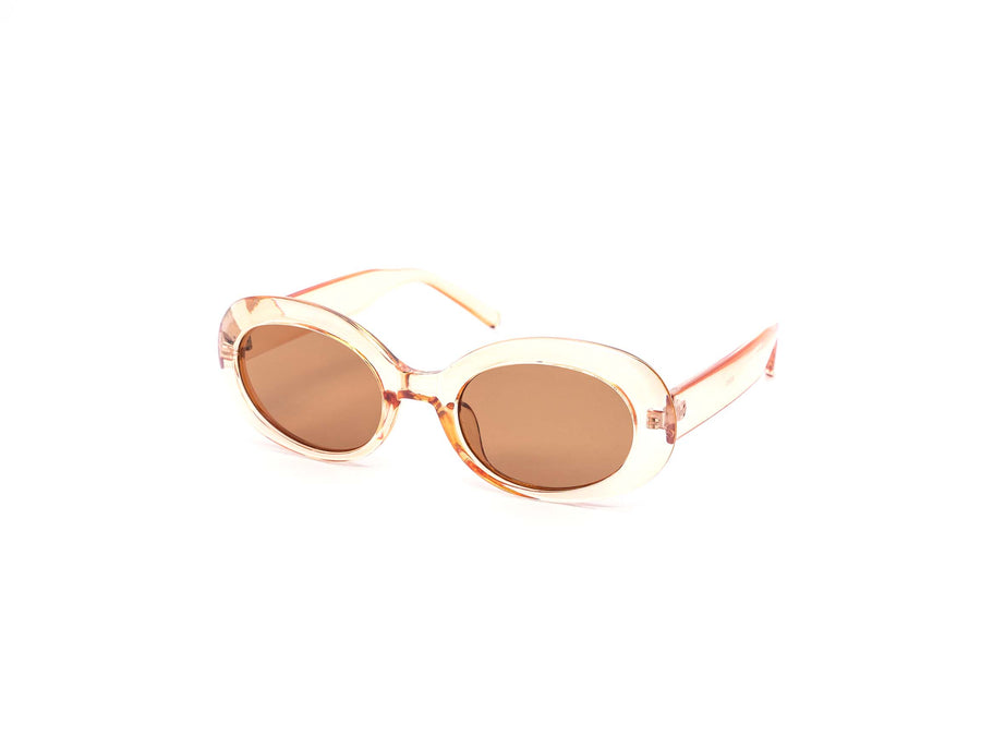 12 Pack: Everyday Trendy Chunky Oval Wholesale Sunglasses