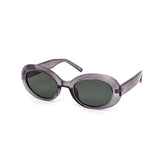 12 Pack: Everyday Trendy Chunky Oval Wholesale Sunglasses