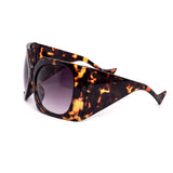 12 Pack: Oversized Owen Shield Wrap-around Wholesale Sunglasses