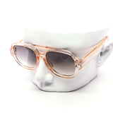 12 Pack: Retro Blocky Aviator Wholesale Sunglasses