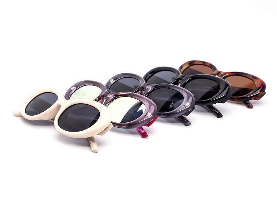 12 Pack: Classy Oval Tristar Stella Wholesale Sunglasses