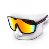 12 Pack: Hudson Sport Full-frame Burnt Mirror Wholesale Sunglasses