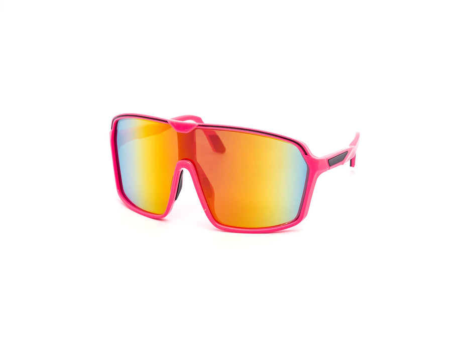 12 Pack: Hudson Sport Full-frame Burnt Mirror Wholesale Sunglasses