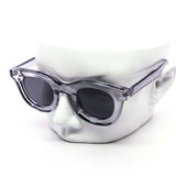 12 Pack: Blocky Circle Nerdy Fresh Fashion Wholesale Sunglasses