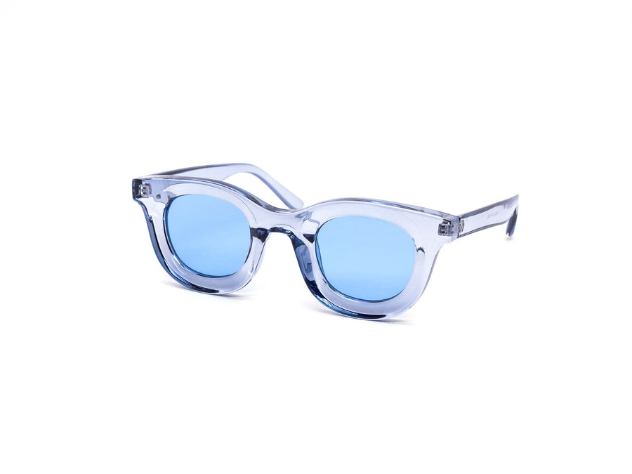 12 Pack: Blocky Circle Nerdy Fresh Fashion Wholesale Sunglasses