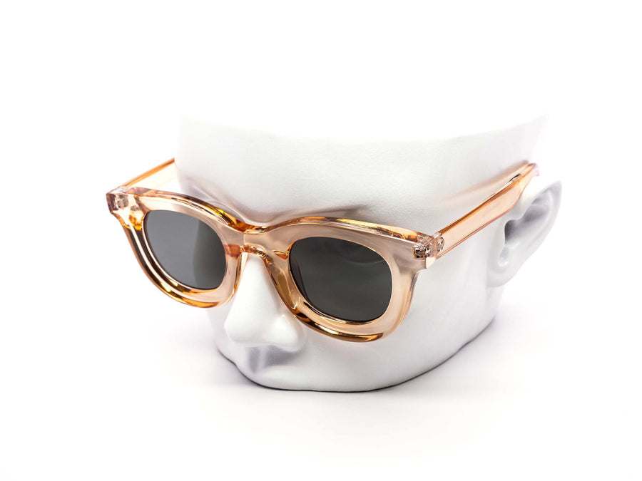 12 Pack: Blocky Circle Nerdy Fresh Fashion Wholesale Sunglasses