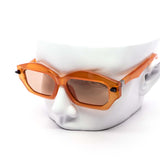 12 Pack: Flex Hinge Mechanical Hexa-Square Fashion Wholesale Sunglasses