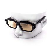 12 Pack: Flex Hinge Mechanical Hexa-Square Fashion Wholesale Sunglasses