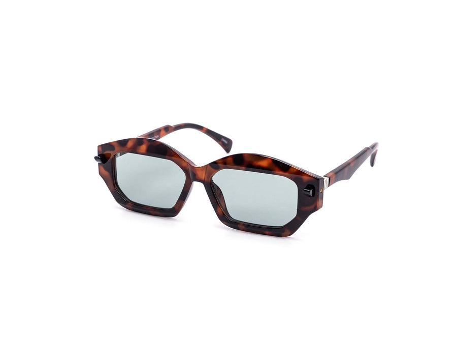 12 Pack: Flex Hinge Mechanical Hexa-Square Fashion Wholesale Sunglasses