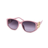 12 Pack: Oversized Luxury Metal Accented Oval Wholesale Sunglasses