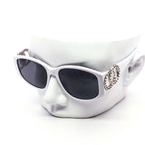 12 Pack: Oversized Luxury Metal Accented Oval Wholesale Sunglasses