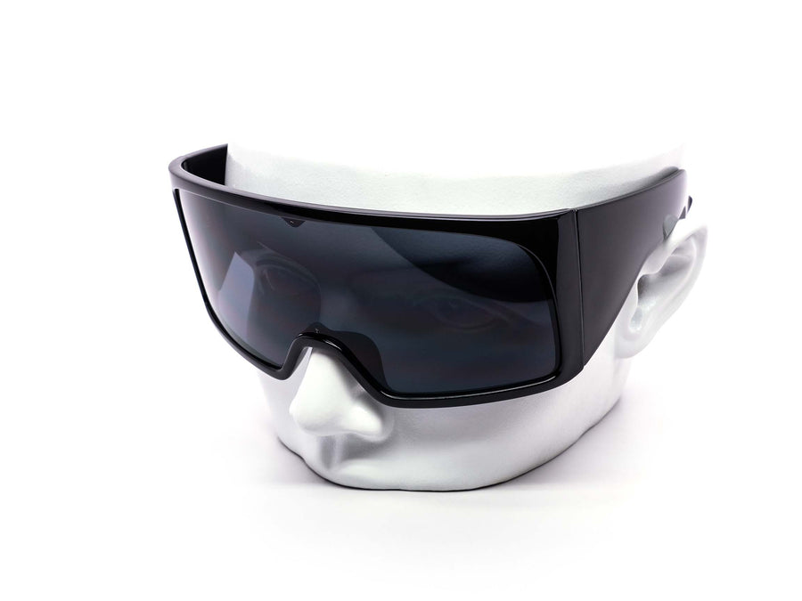 12 Pack: Oversized Ricky Shield Wrap-around Wholesale Sunglasses