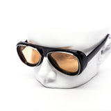 12 Pack: Retro Steampunk Aviator Metal Rim Wholesale Sunglasses