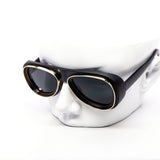 12 Pack: Retro Steampunk Aviator Metal Rim Wholesale Sunglasses