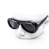 12 Pack: Retro Steampunk Aviator Metal Rim Wholesale Sunglasses