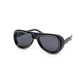 12 Pack: Retro Steampunk Aviator Metal Rim Wholesale Sunglasses