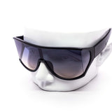 12 Pack: Stylish Oversized Wrap-around Wholesale Sunglasses