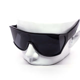 12 Pack: Stylish Oversized Wrap-around Wholesale Sunglasses