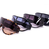 12 Pack: Stylish Oversized Wrap-around Wholesale Sunglasses