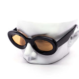 12 Pack: Super Chunky Oval Color Wholesale Sunglasses