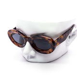 12 Pack: Super Chunky Oval Color Wholesale Sunglasses