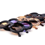 12 Pack: Super Chunky Oval Color Wholesale Sunglasses