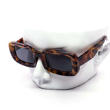 12 Pack: Super Chunky Concave Square Color Wholesale Sunglasses