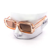 12 Pack: Super Chunky Concave Square Color Wholesale Sunglasses