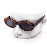 12 Pack: Classy Chunky Oval Color Wholesale Sunglasses