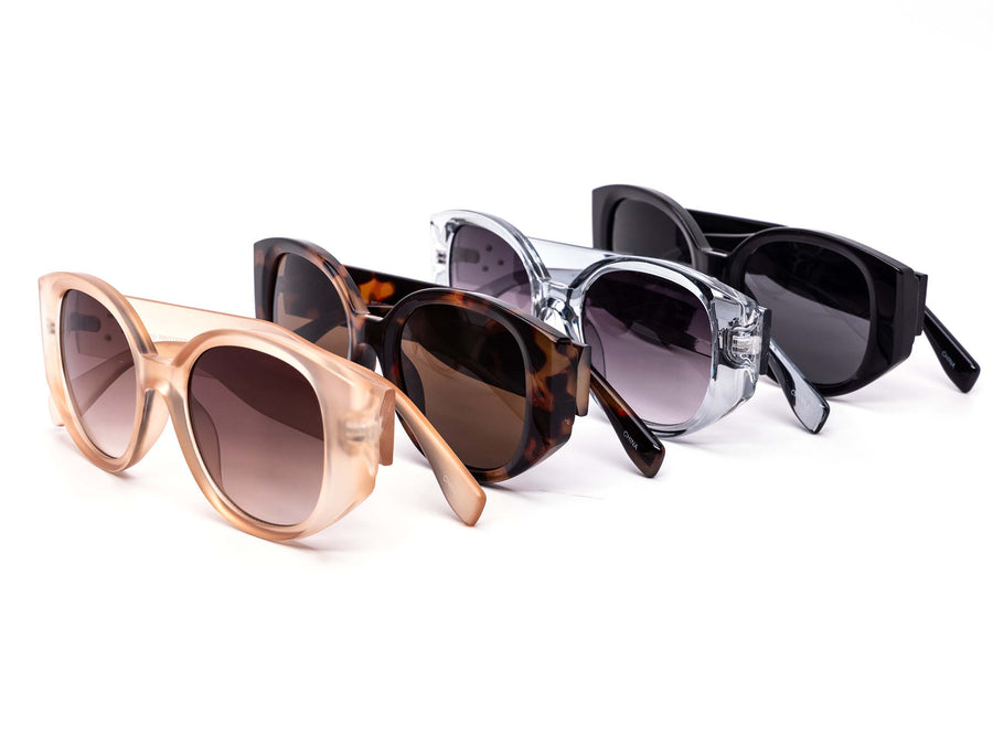 12 Pack: Modern MVL Vintage Fashion Wholesale Sunglasses