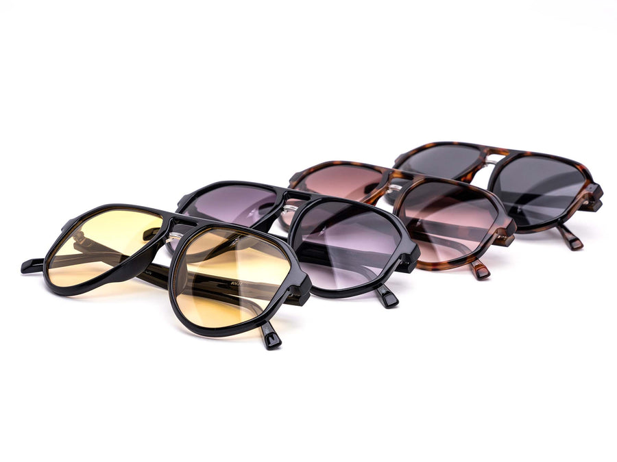 12 Pack: Retro Angular Aviator Wholesale Sunglasses