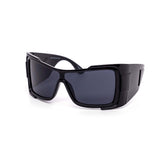 12 Pack: Super Frame Oversized Wrap-around Wholesale Sunglasses