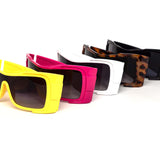 12 Pack: Super Frame Oversized Wrap-around Wholesale Sunglasses