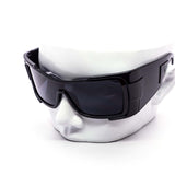 12 Pack: Super Frame Oversized Wrap-around Wholesale Sunglasses