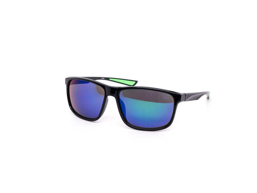 12 Pack: Classy Maverick Streamline Burnt Mirror Wholesale Sunglasses