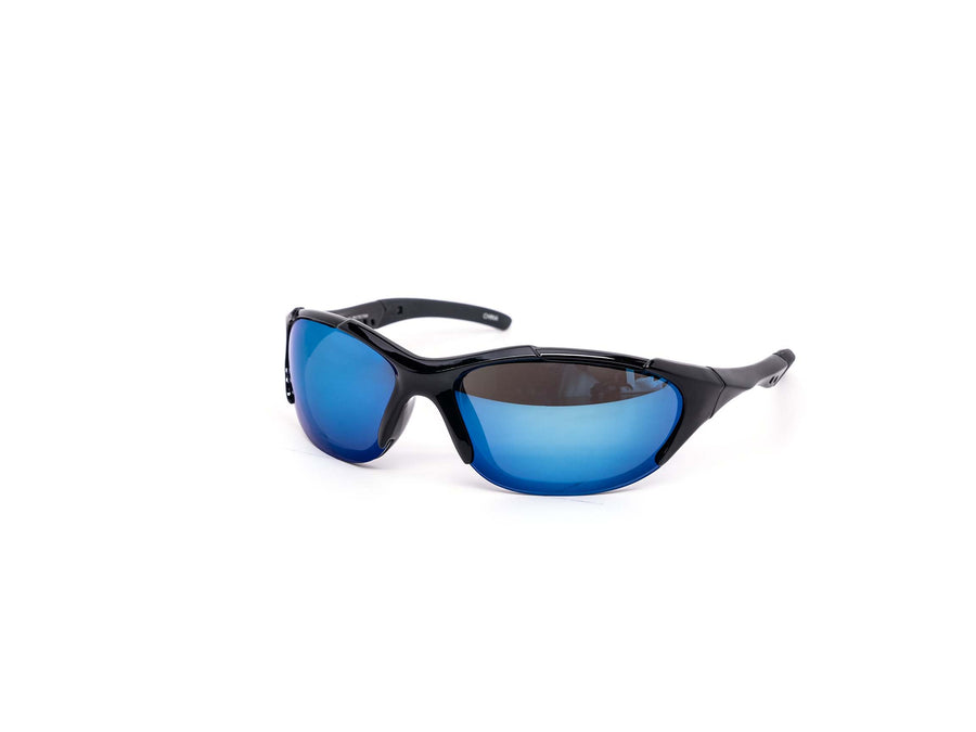 12 Pack: Swift Technical Wraparound Sports Burnt Mirror Wholesale Sunglasses