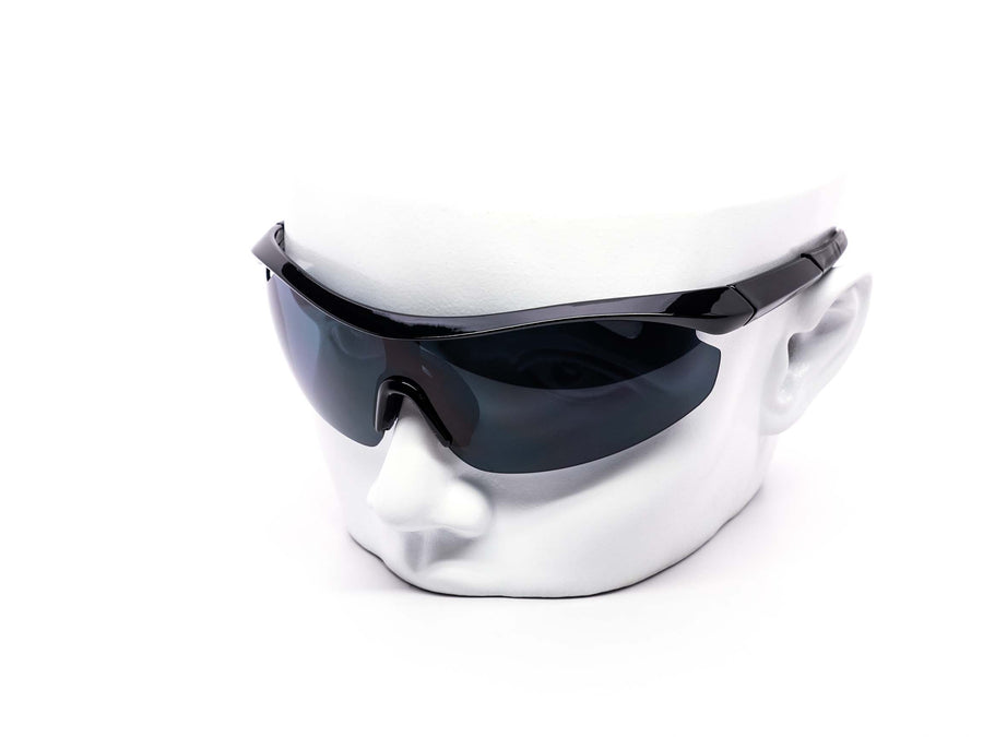 12 Pack: Stealth Visor Performance Wholesale Sunglasses