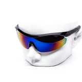 12 Pack: Stealth Visor Performance Burnt Mirror Wholesale Sunglasses