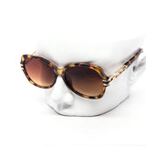 12 Pack: Oversized Round Butterfly Mini Rhinestone Wholesale Sunglasses