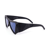 12 Pack: Oversized Cyberpunk Super Triangle Wholesale Sunglasses