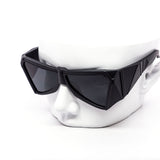 12 Pack: Oversized Cyberpunk Super Triangle Wholesale Sunglasses