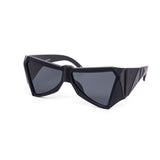 12 Pack: Oversized Cyberpunk Super Triangle Wholesale Sunglasses