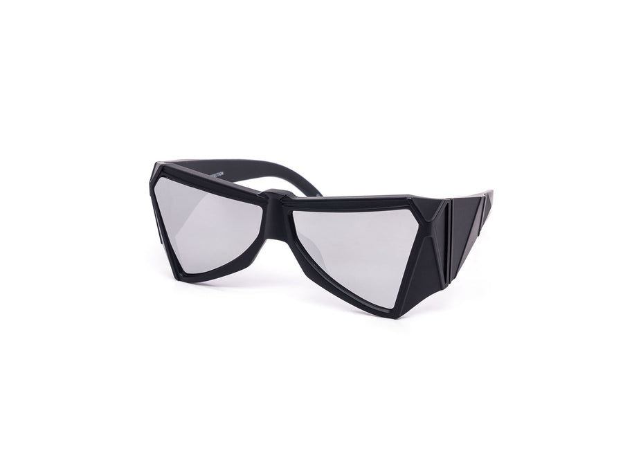 12 Pack: Oversized Cyberpunk Super Triangle Wholesale Sunglasses