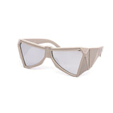 12 Pack: Oversized Cyberpunk Super Triangle Wholesale Sunglasses