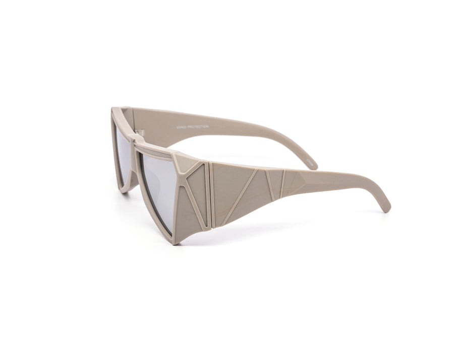 12 Pack: Oversized Cyberpunk Super Triangle Wholesale Sunglasses