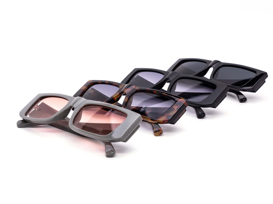 12 Pack: Trendy Downtown Chunky Wholesale Sunglasses