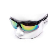 12 Pack: Aero Performance Wraparound Burnt Mirror Wholesale Sunglasses