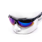 12 Pack: Aero Performance Wraparound Burnt Mirror Wholesale Sunglasses