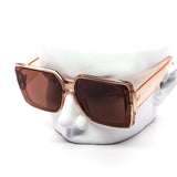 12 Pack: Oversized Chunky Square Gilles Wholesale Sunglasses