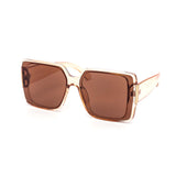 12 Pack: Oversized Chunky Square Gilles Wholesale Sunglasses